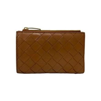 Bottega Veneta Pre-owned Wallets, female, Brown, Size: ONE SIZE Pre-owned Leather Wallet