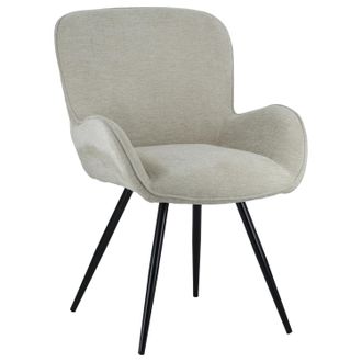 Happy Garden Silla De Chenilla Beige Eva