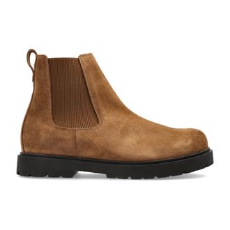 Birkenstock Chelsea Boots, male, Brown, Size: 13 US Highwood Slip On Mid Regular Fit