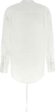 Maison Margiela Womens White Cotton Blouse