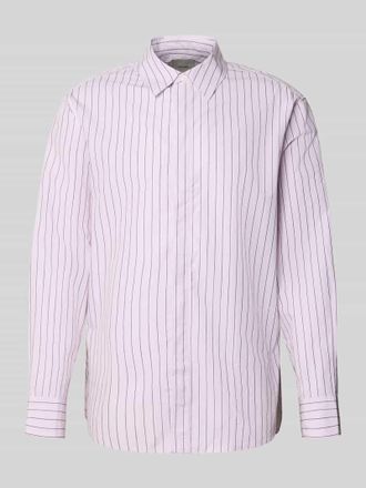 Calvin Klein Freizeithemd mit verdeckter Knopfleiste in Hellrosa, Gr&ouml;&szlig;e XXL