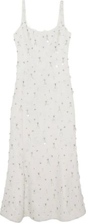 SIMKHAI Briella verfraaide jurk - Wit