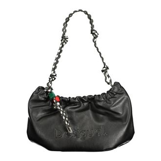 Desigual Bucket Bags, female, Black, Size: ONE SIZE Half Logo Waverly Bag