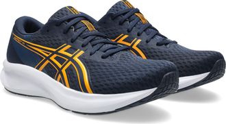 Asics Laufschuh ASICS PATRIOT 14, Herren, Gr. 43,5, midnight, yamabuki, Synthetik, Schuhe Laufschuh