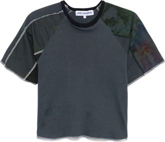 Stain Shade T-shirt con stampa grafica - Blu