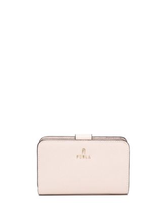 Furla bi-fold leather wallet - Neutrals