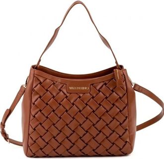 Mario Valentino Ennis Bag - Dames - Schoudertassen - Bruin - ONE Size - Leer - Tassen