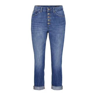 Dondup Heren, Jeans, Blauw, Maat: W28 Katoen