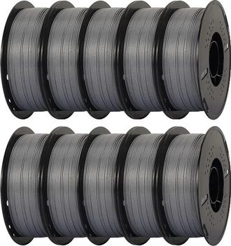 OEM Filamento Para Impresora 3d, Petg De Alta Velocidad, No T&oacute;xico Y Ecol&oacute;gico, 10 Kg, Color Plata