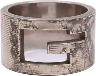 Gucci Silver Silver 925 Band Ring (Pre-Owned)