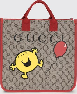 Gucci Borsa in tessuto GG Supreme con stampa