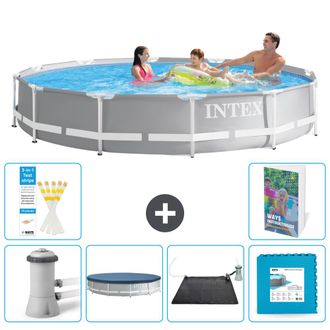 Intex Piscina Prism Frame Redonda - 366x76 Cm - 7-piezas S273