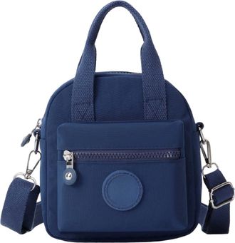 Generic Womens Cross-Body Bags Cross Body Bag Women for Work, Office Unisex Street Canvas Messenger with Multiple Pockets for Daily Crossbody Carry