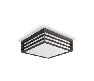 Philips Mygarden - Lampada Da Soffitto Per Esterni 26x26 Cm, E27, Antracite 915005382401 - Philips