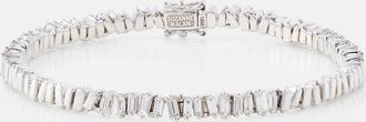 Suzanne Kalan 18kt white gold bracelet with diamonds