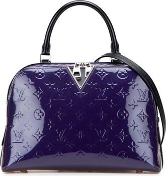 Louis Vuitton Borsa a tracolla Melrose in pelle Vernis con monogramma 2016 - Viola