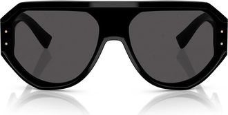 Dolce & Gabbana Sunglasses Dg4481 501/87 Black/Dark Grey Men