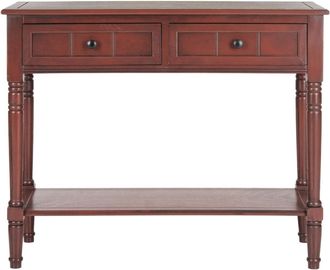 Safavieh Consolas de madera de pino rojo