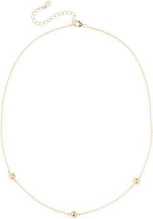 Argento Vivo Modern Relic Frontal Necklace in Gold at Nordstrom Rack
