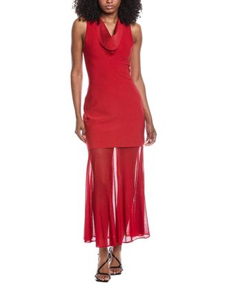 SIMKHAI Simkhai Xena Maxi Halter Dress