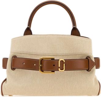 Marc Jacobs Sand Canvas Handbag - Dames - Handtassen - Beige - ONE Size - Tassen
