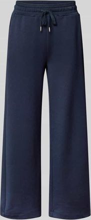 Soyaconcept Sweatpants mit elastischem Bund Modell Banu in Marine, Gr&ouml;&szlig;e XXL