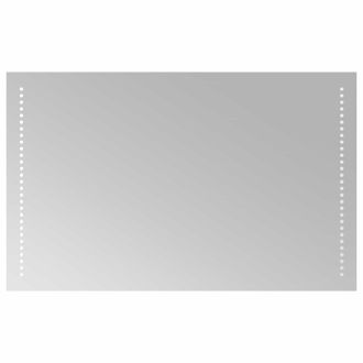vidaXL Espejo De Ba&ntilde;o Led Transparente 80 X 50 Cm Vidrio Templado Vidaxl