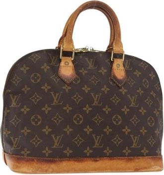 Louis Vuitton Pre-owned Handbags, female, Brown, Size: ONE SIZE Pre-owned Vintage Handbag