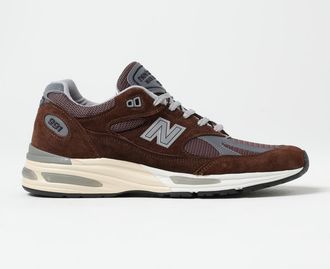 New Balance Sneakers U991v2 New Balance in camoscio e mesh