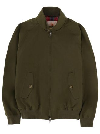 Baracuta Olive Green Harrington Slim Jacket