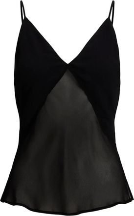 Polo Ralph Lauren cross-back V-neck top - Black