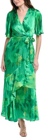 Taylor Satin Crinkle Maxi Dress