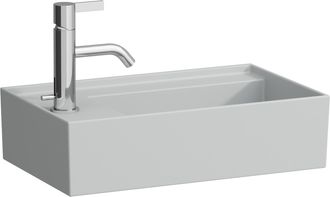 Laufen Laufen - Kartell Lavabo Con Enjuague Manual, Repisa Izquierda
