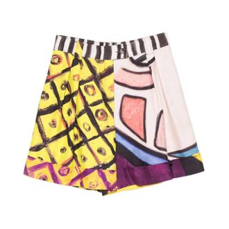Moschino Dames, Korte broeken, Veelkleurig, Maat: L