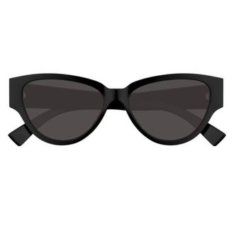 Bottega Veneta Grey Cat Eye Ladies Sunglasses BV1319S 001 56