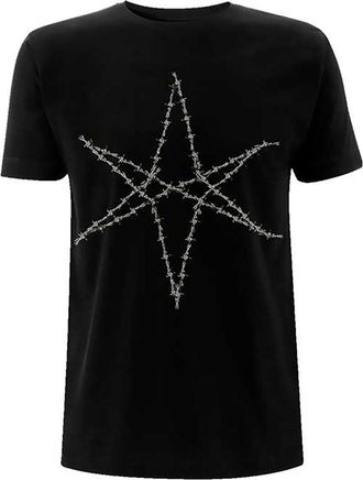 Bring Me The Horizon T-Shirt Barbed Wire Band Logo Nue Official Mens Black