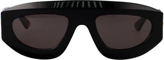 Bottega Veneta Stijlvolle zonnebril om je look te verhogen - unisex - Zonnebrillen - Zwart - 52 MM - Accessoires