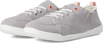 Vionic Beach Pismo Womens Shoes Light Grey : 9.5 W, Canvas/Textile