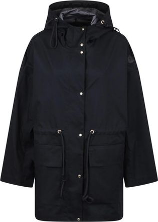 Moncler Gaillon Parka with Adjustable Hood and Drawstring Waistband