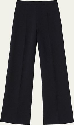 Lafayette 148 New York Cashmere Double-Knit Pull-On Pants