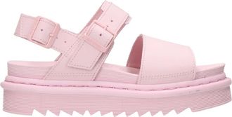 Dr. Martens Voss Mono Hydro leren sandalen met bandjes - Dames - Schoenen - Roze - Maat: 36 EU Leer
