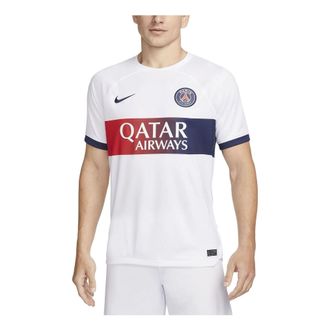 Nike Dri-FIT Paris Saint-Germain 23-24 Stadium Away Soccer Jersey White DX2693-101