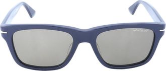 Montblanc Grey Sport Mens Sunglasses MB0263S 004 54