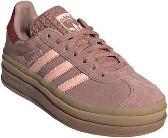 adidas Gazelle Bold Platform Sneaker in Warm Clay/orange/ruby at Nordstrom, Size 9.5
