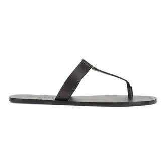 Saint Laurent Chanclas Babylone - Shoes - Hombre - Negro - 42 EU