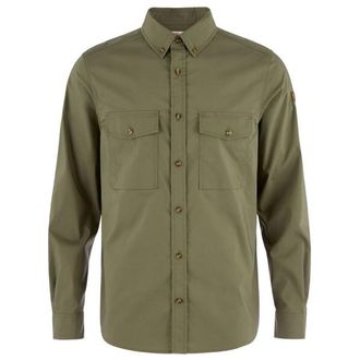 Fj&auml;llr&auml;ven &Ouml;vik G-1000 Shirt L/S Hemd f&uuml;r Herren | oliv