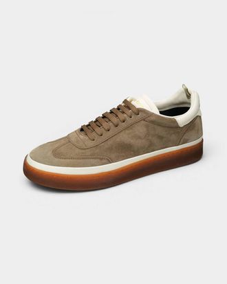 Officine Creative Mens Rekombined T-Toe Sneaker In Tundra