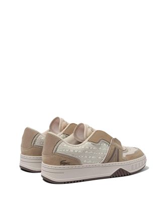 Lacoste Womens L001 Sneaker Beige Leather Rubber