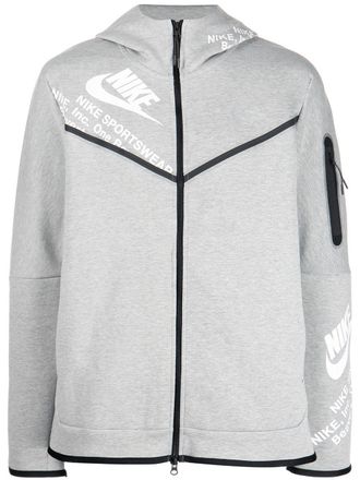 Nike Hoodie met rits - Grijs