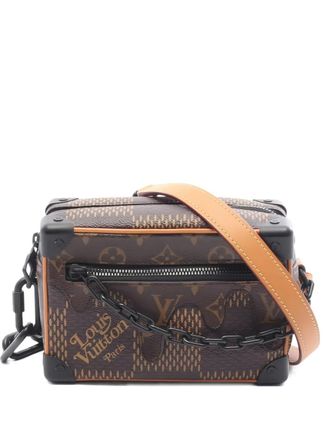 Louis Vuitton x Nigo Giant 2020 Soft Trunk mini-schoudertas - Bruin